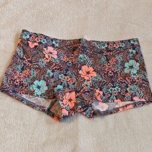 Victoria's Secret Floral Minishort in Pastel Hues